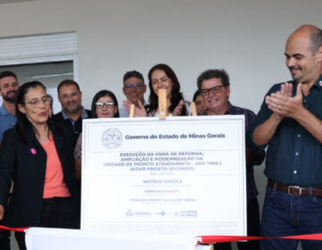 Governo de Minas vistoria obras da primeira Unidade de Pronto Atendimento de Coromandel