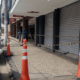 Fiscalização interdita cautelarmente marquise de cinema na Avenida Francisco Bernardino