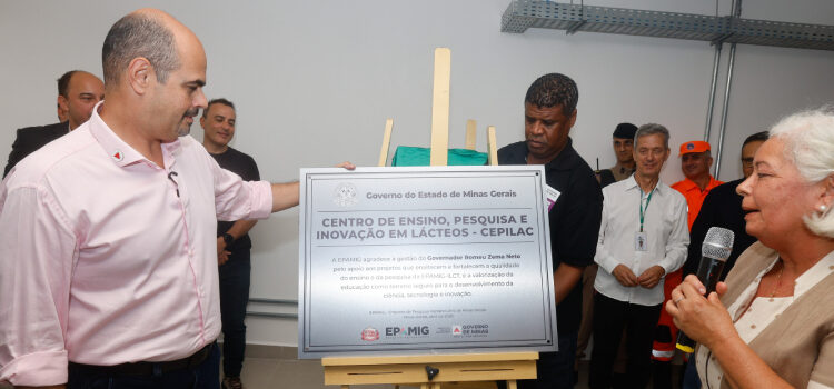 Governo de Minas inaugura Centro de Ensino, Pesquisa e Inovação em Lácteos da Epamig em Juiz de Fora