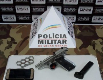 Homem e mulher são presos por tentativa de homicídio e porte de arma em Juiz de Fora