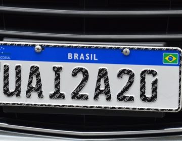 Nova placa de identificação veicular já está em vigor em Minas Gerais