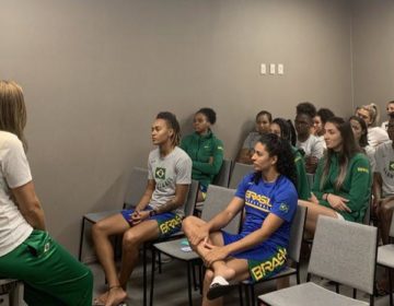 Seleção feminina de basquete se apresenta no Rio de Janeiro para o Pré-Olímpico Mundial