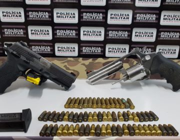 Homem de 46 anos é preso por porte ilegal de arma